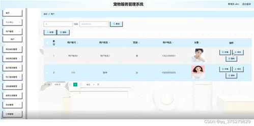 基于Spring Boot與Vue的寵物服務(wù)管理系統(tǒng)設(shè)計(jì)與實(shí)現(xiàn)